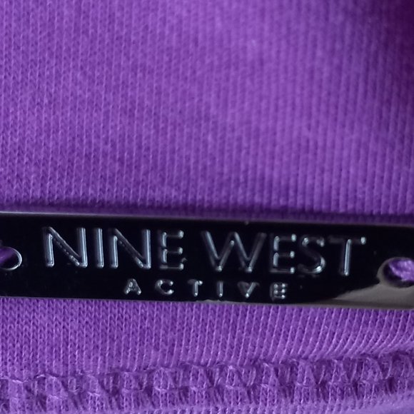 Nwt $60 NINE WEST Active Mesh Back Top Sweater Sz 3X - Picture 6 of 8